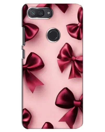 Чехол для Xiaomi Mi 8 Lite с картинкой «Бордовый атлас»