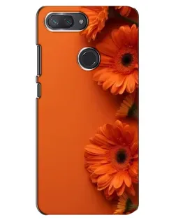 Чохол для Xiaomi Mi 8 Lite з картинкою «Помаранчеві гербери» Чохол для Xiaomi Mi 8 Lite з картинкою «Помаранчеві гербери»