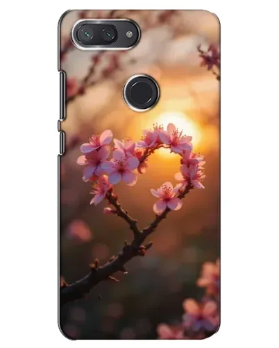 Чехол для Xiaomi Mi 8 Lite с картинкой «Розовый цвет сердце на фоне заката» Чехол для Xiaomi Mi 8 Lite с картинкой «Розовый цвет сердце на фоне заката»