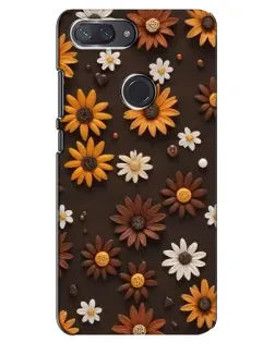 Чохол для Xiaomi Mi 8 Lite з картинкою «Візерунок з маленьких соняшників» Чохол для Xiaomi Mi 8 Lite з картинкою «Візерунок з маленьких соняшників»