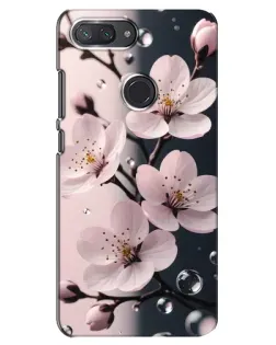 Чохол для Xiaomi Mi 8 Lite з картинкою «Ніжня сакура та краплі» Чохол для Xiaomi Mi 8 Lite з картинкою «Ніжня сакура та краплі»