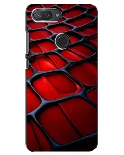 Чехол для Xiaomi Mi 8 Lite с картинкой «Красная глянцевая сетка» Чехол для Xiaomi Mi 8 Lite с картинкой «Красная глянцевая сетка»