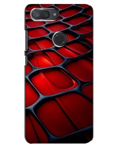 Чехол для Xiaomi Mi 8 Lite с картинкой «Красная глянцевая сетка» Чехол для Xiaomi Mi 8 Lite с картинкой «Красная глянцевая сетка»