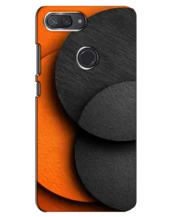 Чехол для Xiaomi Mi 8 Lite с картинкой «Геометрия оранжевых кругов» Чехол для Xiaomi Mi 8 Lite с картинкой «Геометрия оранжевых кругов»