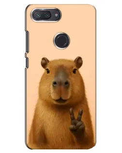 Чохол для Xiaomi Mi 8 Lite з картинкою «Капібара вікторія» Чохол для Xiaomi Mi 8 Lite з картинкою «Капібара вікторія»