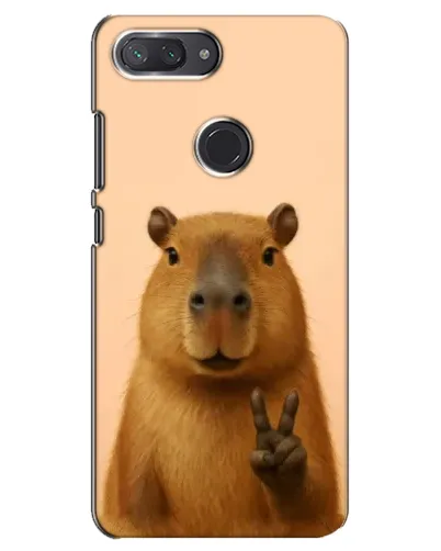 Чехол для Xiaomi Mi 8 Lite с картинкой «Капибара виктория» Чехол для Xiaomi Mi 8 Lite с картинкой «Капибара виктория»