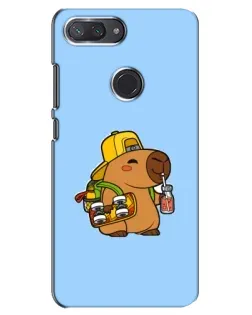 Чохол для Xiaomi Mi 8 Lite з картинкою «Капібара на скейті» Чохол для Xiaomi Mi 8 Lite з картинкою «Капібара на скейті»