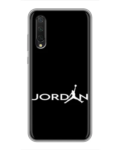 Чехол для Xiaomi Mi 9 Lite с картинкой «Jordan White Logo»