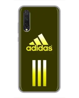 Чехол для Xiaomi Mi 9 Lite с картинкой «Оливковый градиент Adidas»