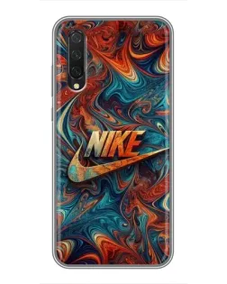 Чехол для Xiaomi Mi 9 Lite с картинкой «Nike в абстракции» Чехол для Xiaomi Mi 9 Lite с картинкой «Nike в абстракции»