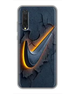 Чехол для Xiaomi Mi 9 Lite с картинкой «Объемный логотип Найк» Чехол для Xiaomi Mi 9 Lite с картинкой «Объемный логотип Найк»