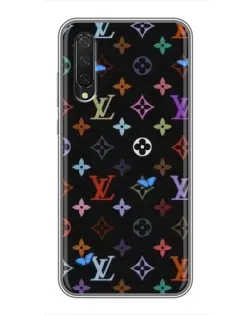 Чехол для Xiaomi Mi 9 Lite с картинкой «Цветная монограмма LV»