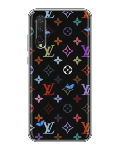 Чехол для Xiaomi Mi 9 Lite с картинкой «Цветная монограмма LV» Чехол для Xiaomi Mi 9 Lite с картинкой «Цветная монограмма LV»