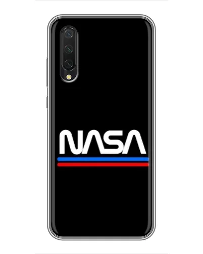 Чехол для Xiaomi Mi 9 Lite с картинкой «NASA — классика Red Blue» Чехол для Xiaomi Mi 9 Lite с картинкой «NASA — классика Red Blue»