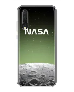 Чехол для Xiaomi Mi 9 Lite с картинкой «NASA — лунный градиент» Чехол для Xiaomi Mi 9 Lite с картинкой «NASA — лунный градиент»