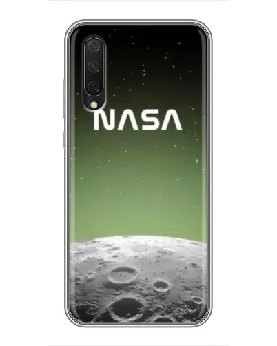 Чехол для Xiaomi Mi 9 Lite с картинкой «NASA — лунный градиент» Чехол для Xiaomi Mi 9 Lite с картинкой «NASA — лунный градиент»