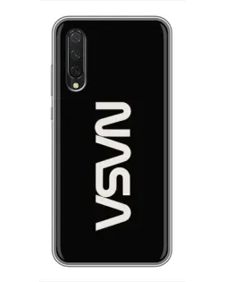 Чехол для Xiaomi Mi 9 Lite с картинкой «NASA — вертикальный логотип» Чехол для Xiaomi Mi 9 Lite с картинкой «NASA — вертикальный логотип»