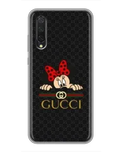 Чехол для Xiaomi Mi 9 Lite с картинкой «Минни Маус Gucci — черный» Чехол для Xiaomi Mi 9 Lite с картинкой «Минни Маус Gucci — черный»
