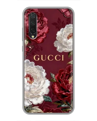 Чехол для Xiaomi Mi 9 Lite с картинкой «Gucci — бордовые розы» Чехол для Xiaomi Mi 9 Lite с картинкой «Gucci — бордовые розы»