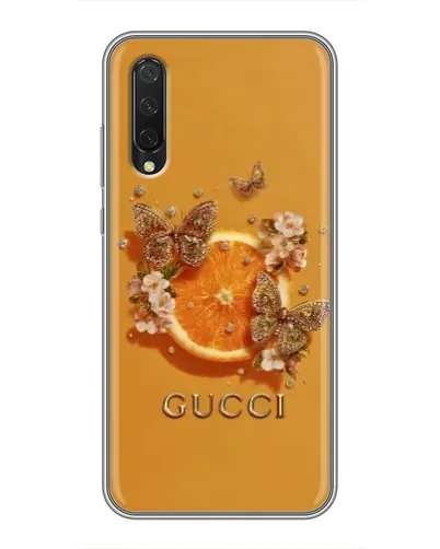 Чехол для Xiaomi Mi 9 Lite с картинкой «Gucci — золотые бабочки» Чехол для Xiaomi Mi 9 Lite с картинкой «Gucci — золотые бабочки»