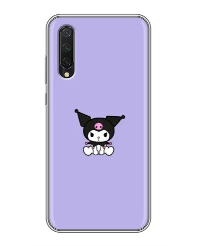 Чехол для Xiaomi Mi 9 Lite с картинкой «Kuromi — фиолетовый минимализм» Чехол для Xiaomi Mi 9 Lite с картинкой «Kuromi — фиолетовый минимализм»