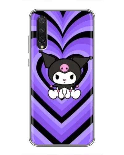 Чехол для Xiaomi Mi 9 Lite с картинкой «Kuromi и фиолетовые сердца» Чехол для Xiaomi Mi 9 Lite с картинкой «Kuromi и фиолетовые сердца»