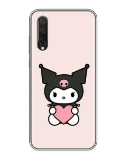 Чехол для Xiaomi Mi 9 Lite с картинкой «Kuromi и сердце» Чехол для Xiaomi Mi 9 Lite с картинкой «Kuromi и сердце»