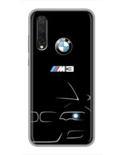 Чехол для Xiaomi Mi 9 Lite с картинкой «Минималистичный принт BMW M3» Чехол для Xiaomi Mi 9 Lite с картинкой «Минималистичный принт BMW M3»