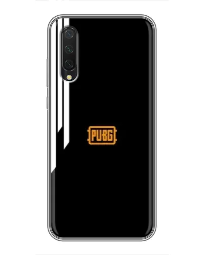 Чехол для Xiaomi Mi 9 Lite с картинкой «PUBG — вертикальные линии»