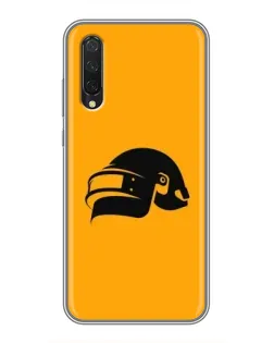 Чехол для Xiaomi Mi 9 Lite с картинкой «PUBG — золотой шлем»