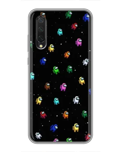 Чехол для Xiaomi Mi 9 Lite с картинкой «Экипаж Among Us» Чехол для Xiaomi Mi 9 Lite с картинкой «Экипаж Among Us»