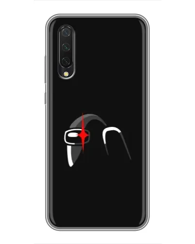 Чехол для Xiaomi Mi 9 Lite с картинкой «Among Us шлем» Чехол для Xiaomi Mi 9 Lite с картинкой «Among Us шлем»