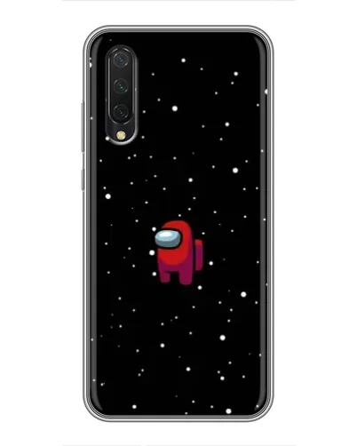 Чехол для Xiaomi Mi 9 Lite с картинкой «Красный Among Us» Чехол для Xiaomi Mi 9 Lite с картинкой «Красный Among Us»