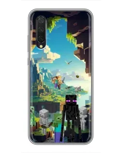 Чехол для Xiaomi Mi 9 Lite с картинкой «Эндермен в лесу» Чехол для Xiaomi Mi 9 Lite с картинкой «Эндермен в лесу»