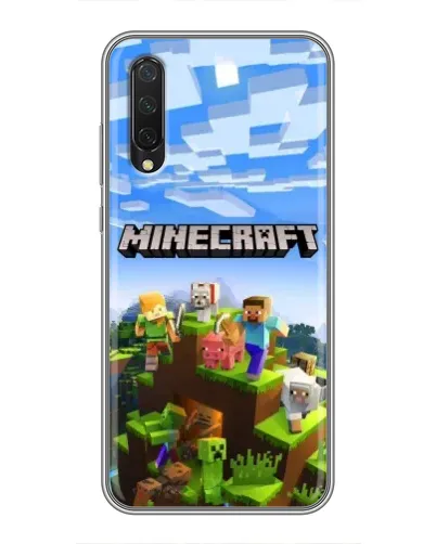 Чехол для Xiaomi Mi 9 Lite с картинкой «Minecraft классический мир» Чехол для Xiaomi Mi 9 Lite с картинкой «Minecraft классический мир»