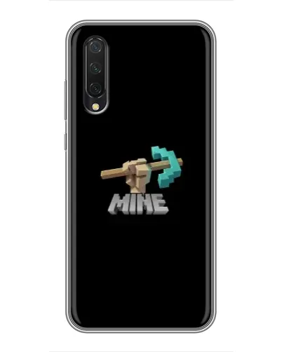 Чехол для Xiaomi Mi 9 Lite с картинкой «Алмазная кирка» Чехол для Xiaomi Mi 9 Lite с картинкой «Алмазная кирка»