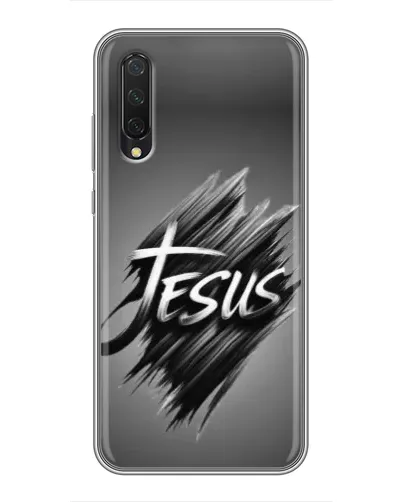 Чехол для Xiaomi Mi 9 Lite с картинкой «Надпись Jesus Graffiti» Чехол для Xiaomi Mi 9 Lite с картинкой «Надпись Jesus Graffiti»