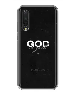 Чехол для Xiaomi Mi 9 Lite с картинкой «GOD — Бог над всем»