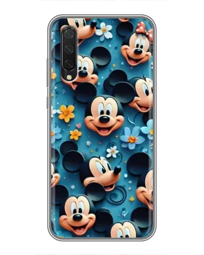 Чехол для Xiaomi Mi 9 Lite с картинкой «Паттерн Микки и Минни» Чехол для Xiaomi Mi 9 Lite с картинкой «Паттерн Микки и Минни»