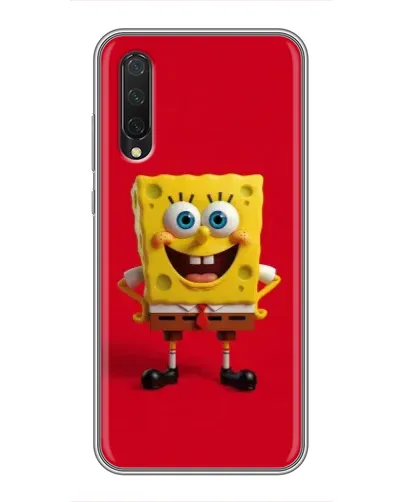 Чехол для Xiaomi Mi 9 Lite с картинкой «Спанч Боб на красном» Чехол для Xiaomi Mi 9 Lite с картинкой «Спанч Боб на красном»