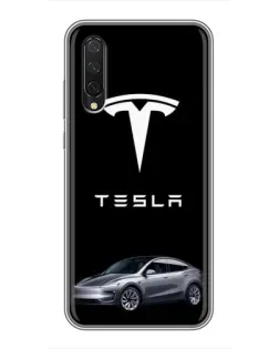 Чехол для Xiaomi Mi 9 Lite с картинкой «Tesla Model Y» Чехол для Xiaomi Mi 9 Lite с картинкой «Tesla Model Y»