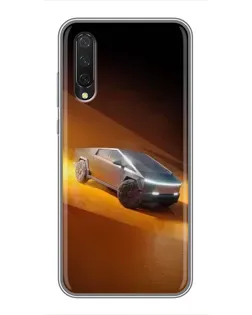 Чехол для Xiaomi Mi 9 Lite с картинкой «Cybertruck в пустыне» Чехол для Xiaomi Mi 9 Lite с картинкой «Cybertruck в пустыне»