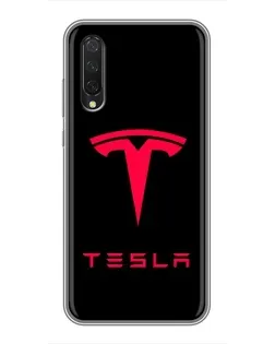 Чехол для Xiaomi Mi 9 Lite с картинкой «Tesla Red Logo» Чехол для Xiaomi Mi 9 Lite с картинкой «Tesla Red Logo»