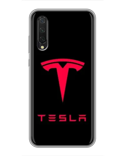 Чехол для Xiaomi Mi 9 Lite с картинкой «Tesla Red Logo» Чехол для Xiaomi Mi 9 Lite с картинкой «Tesla Red Logo»