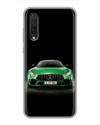 Чехол для Xiaomi Mi 9 Lite с картинкой «Mercedes — неоновый лого» Чехол для Xiaomi Mi 9 Lite с картинкой «Mercedes — неоновый лого»