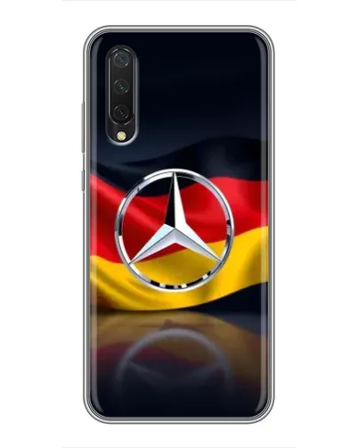 Чехол для Xiaomi Mi 9 Lite с картинкой «Mercedes — флаг Германии» Чехол для Xiaomi Mi 9 Lite с картинкой «Mercedes — флаг Германии»