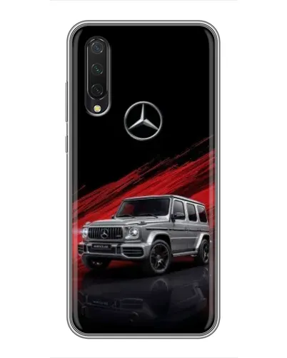 Чехол для Xiaomi Mi 9 Lite с картинкой «Mercedes G-Class красный» Чехол для Xiaomi Mi 9 Lite с картинкой «Mercedes G-Class красный»