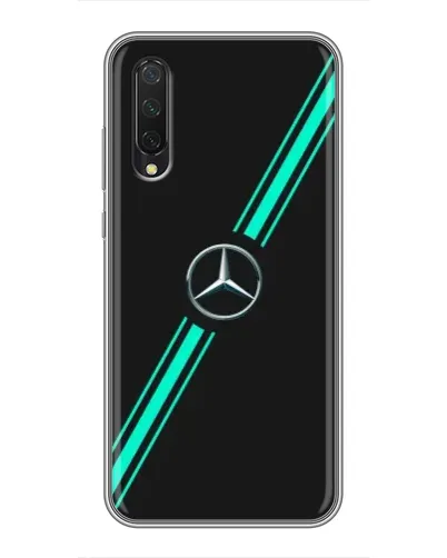 Чехол для Xiaomi Mi 9 Lite с картинкой «Спортивные линии Mercedes» Чехол для Xiaomi Mi 9 Lite с картинкой «Спортивные линии Mercedes»