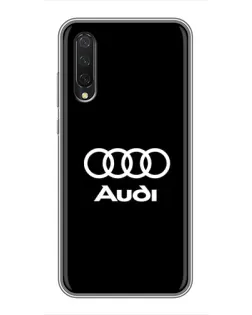 Чехол для Xiaomi Mi 9 Lite с картинкой «Классическое лого Audi»