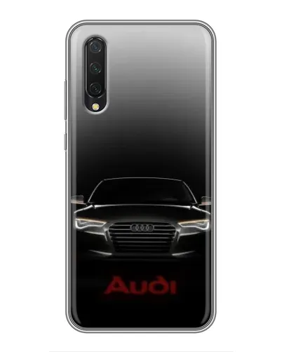 Чехол для Xiaomi Mi 9 Lite с картинкой «Audi — градиентный контур» Чехол для Xiaomi Mi 9 Lite с картинкой «Audi — градиентный контур»